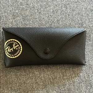 Ray-Ban Black Textured Glasses Case